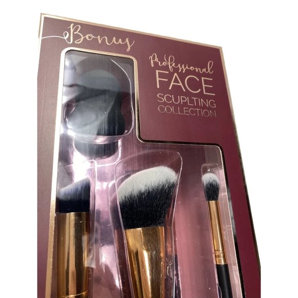 Professional face sculpting collection make up brush set Brand New - Picture 3 of 3